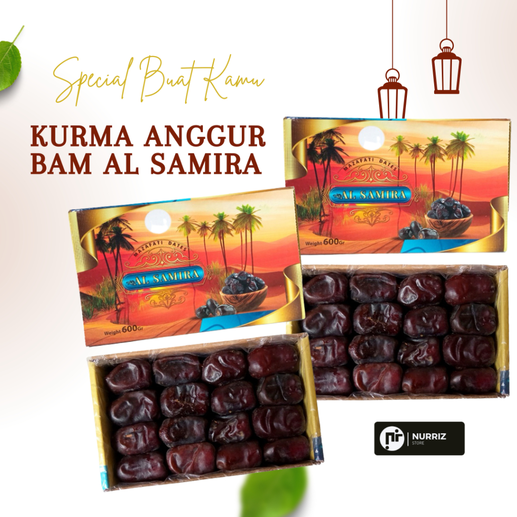

Kurma Anggur BAM Al Samira 600gr