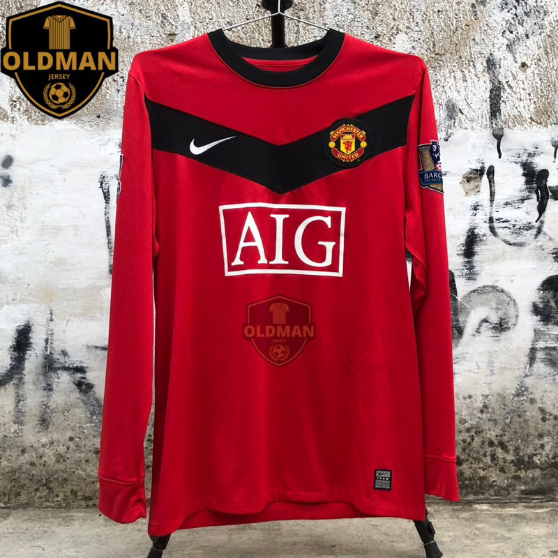 Manchester United 2009 2010 Home Kit - Player Issue