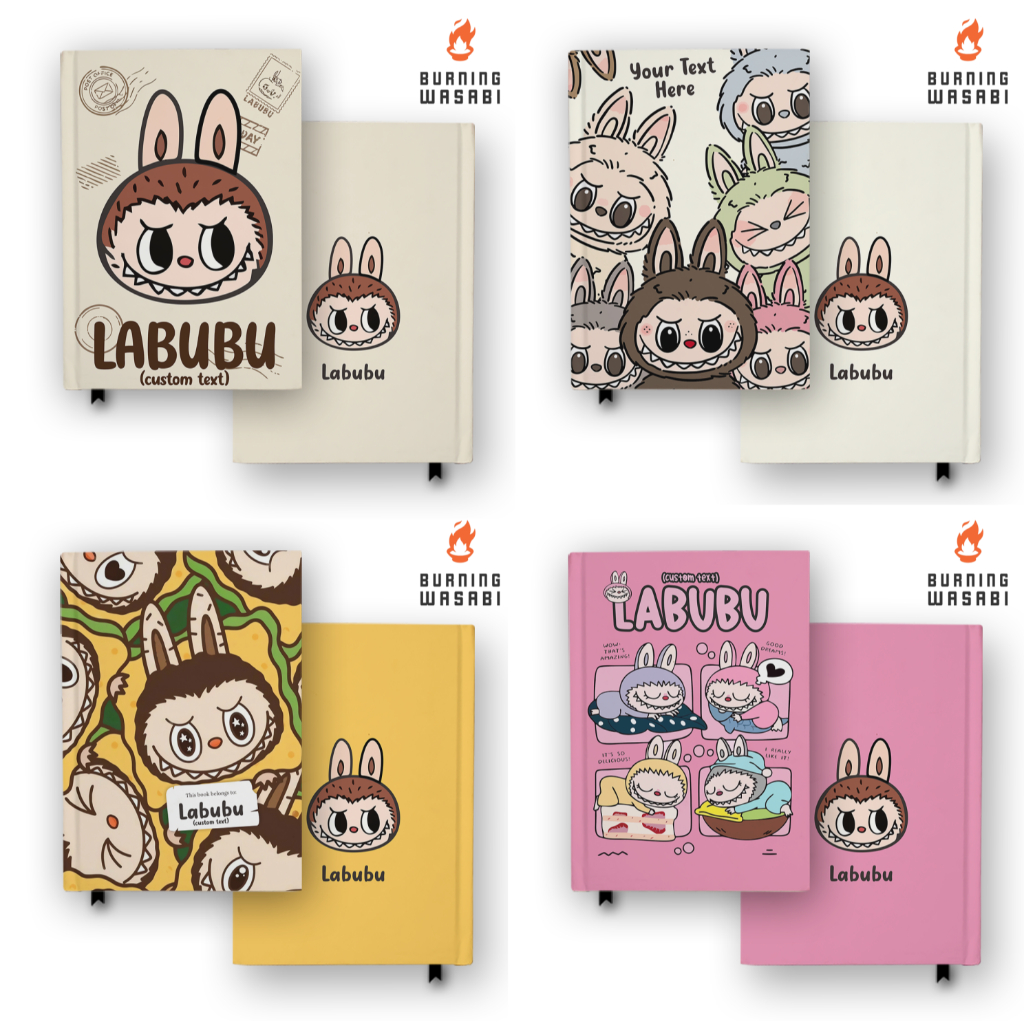 

Buku Catatan Notebook Labubu The Monsters Gift Cute Agenda Diary Hardcover Custom Nama