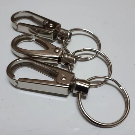 GANTUNGAN KUNCI KARBINER BESI/PENGAIT BESI/SERBAGUNA