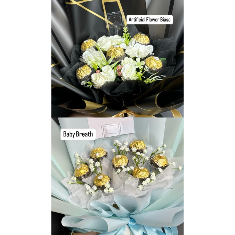

Promo 7.7 Bouquet Coklat Bouquet Ferrero Buket Coklat Bouquet Wisuda Valentine (Tidak Termasuk
