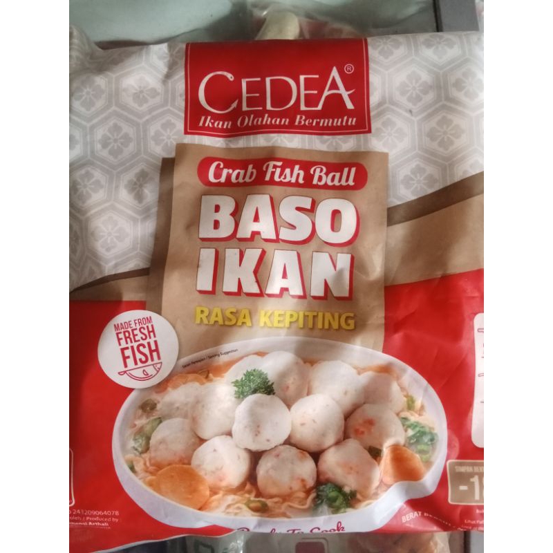 

CEDEA BASO IKAN RASA KEPITING 500GR