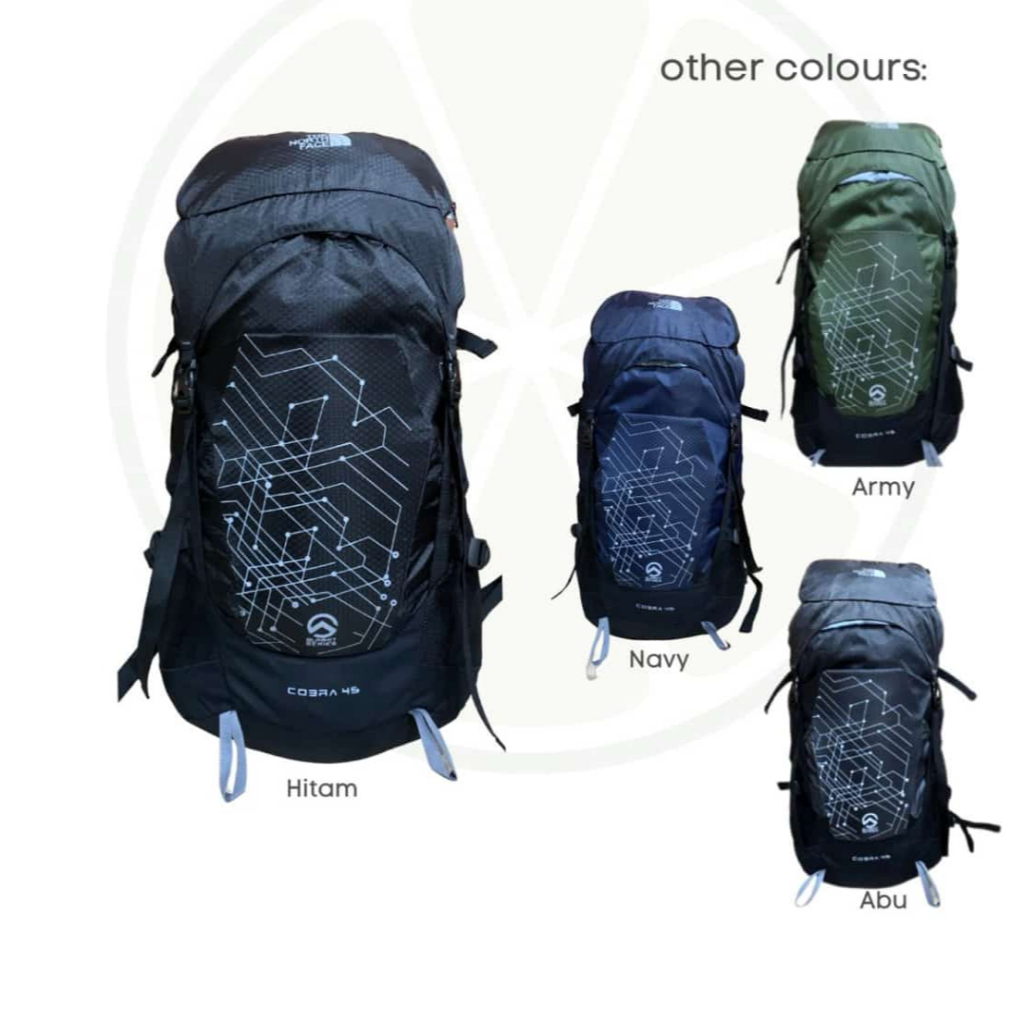 Tas Carrier TNF Lokal Cobra 40+5L up to 55L