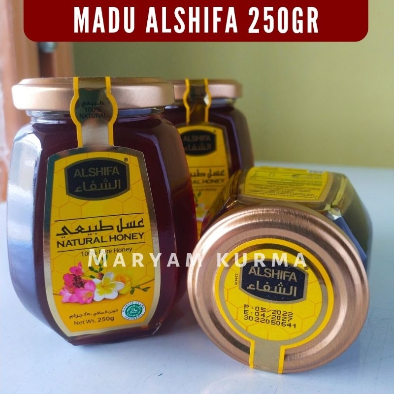 

250 GR MADU AL SHIFA / ALSHIFA NATURAL HONEY ORIGINAL EXP 2027 MADU MURNI