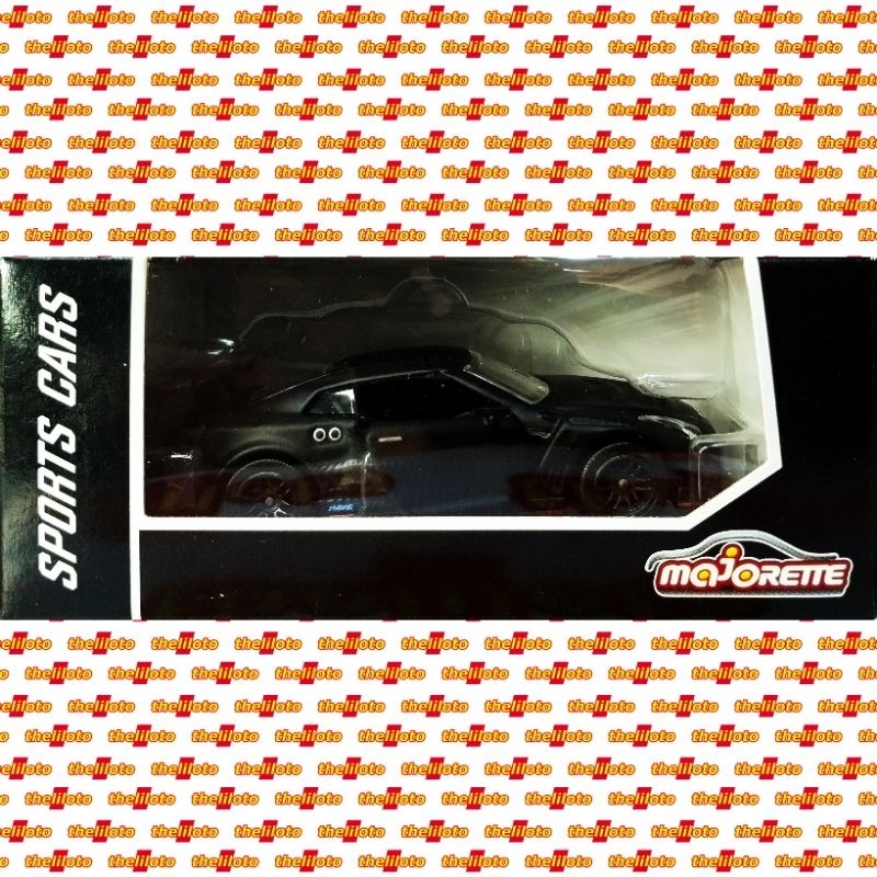 MAJORETTE NISSAN SKYLINE GTR R35 NISMO GT3 BLACK HITAM