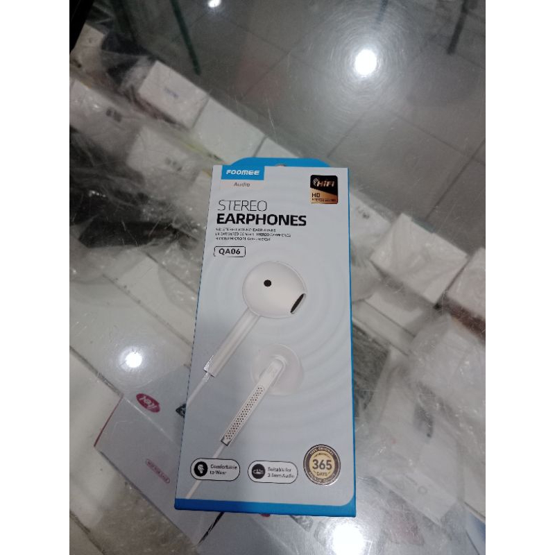 STORE EARPHONES QA06 FOOMEE