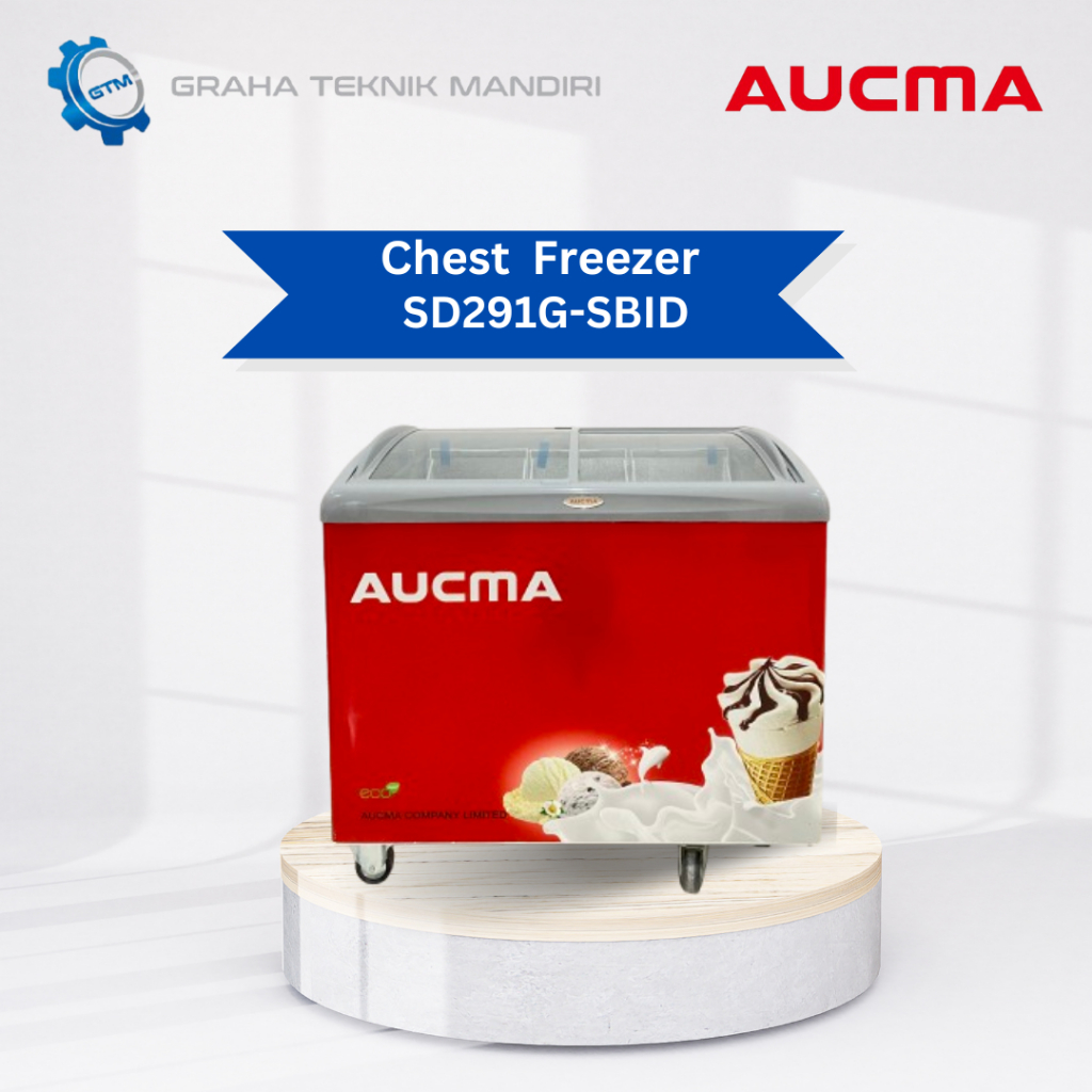 Aucma Chest Freezer SD291G-SBID