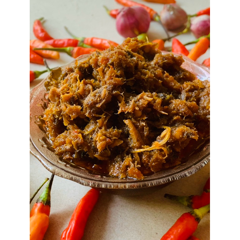 

sambel cakalang pedas/ikan cakalang/15 gr