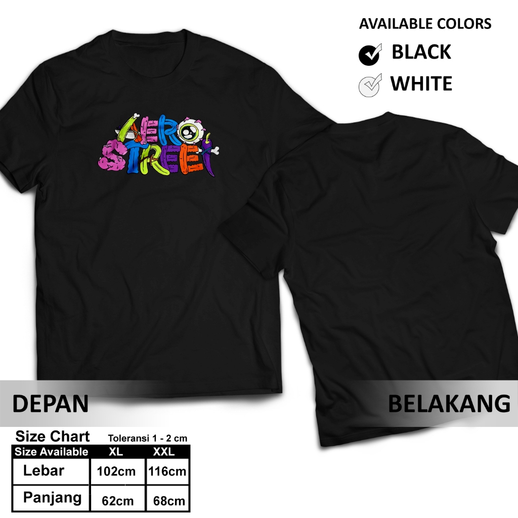 Kaos Remaja  Aerostreet Katun - Tshirt Wanita Terlaris kaos Aerostreet