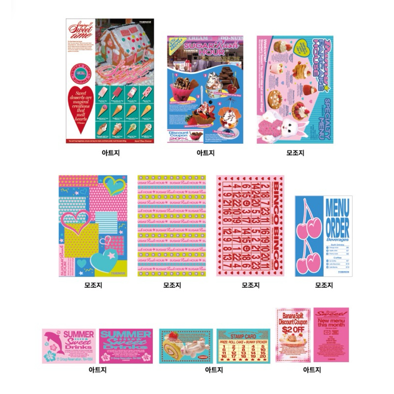 

thence concept paper sweet kertas diy journal scrapbook