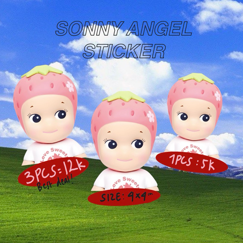 

Sonny Angel Sticker | Sonny Angel Strawberry Fruit Edition