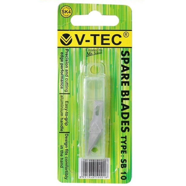 

TBMO V-TEC SPARE BLADES TYPE SB 10 ISI 5PCS GMP