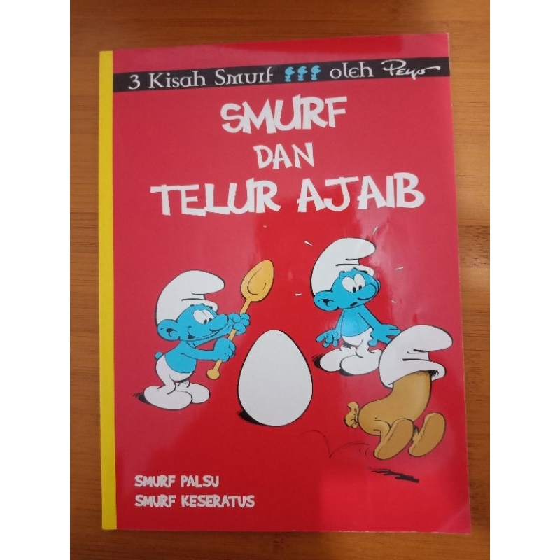 KOMIK 3 KISAH SMURF: SMURF DAN TELUR AJAIB
