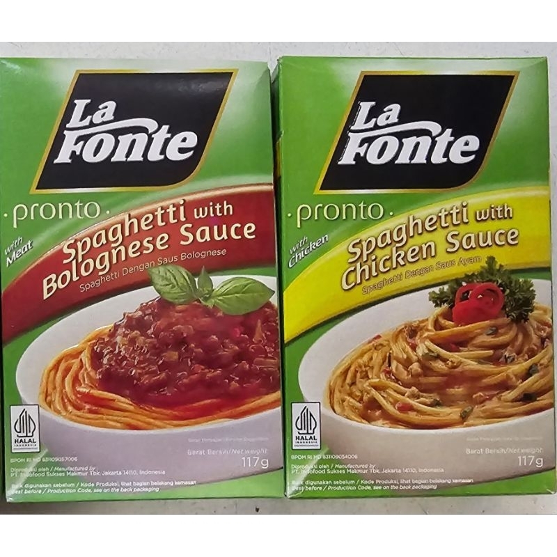 

La Fonte Pronto Spaghetti Instant 117g - 1 Box