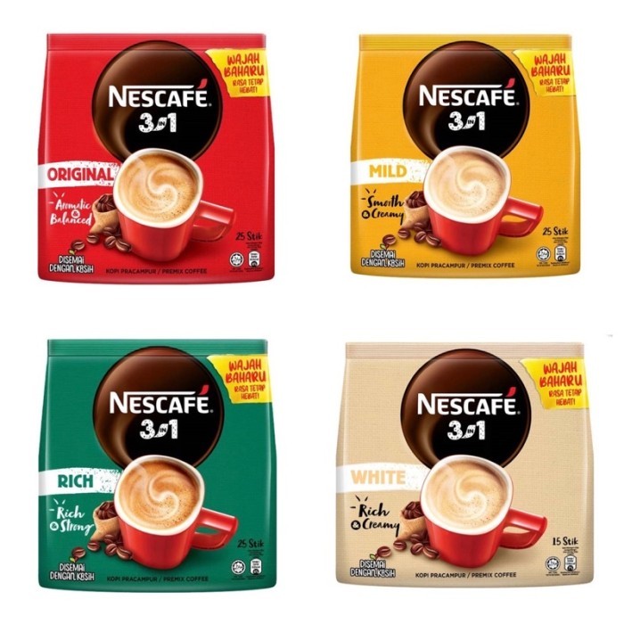 

Nescafe 3 in 1 25 Sticks Product of Malaysia