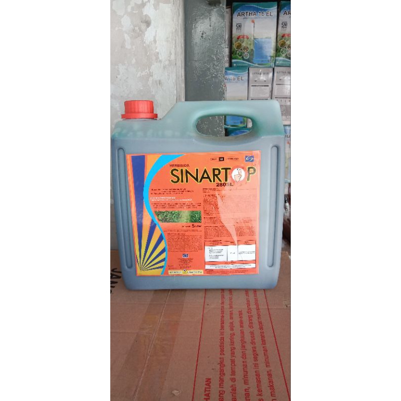 Herbisida kontak / pembakar Sinartop 280 Sl /Racun rumput paling ampuh