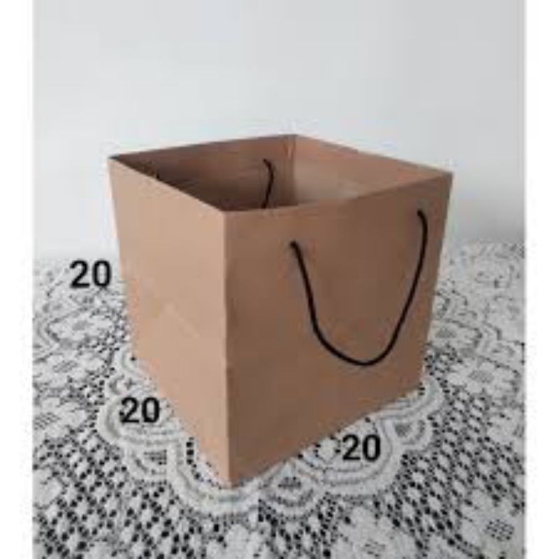 

PAPER BAG COKLAT BOX POLOS