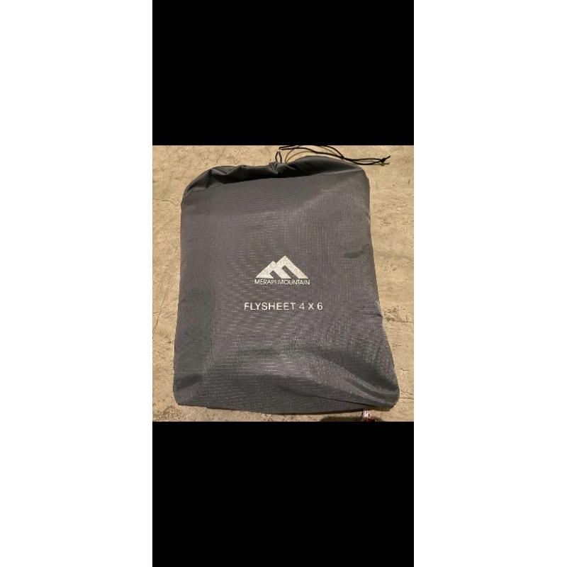 flysheet merapi montain 4 x6