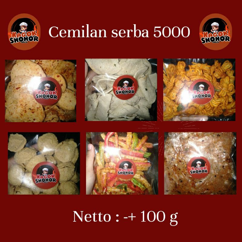 

Seblak Beton Basreng Pedas Mie gulung Cemilan Snack Kagok Shohor 100 g