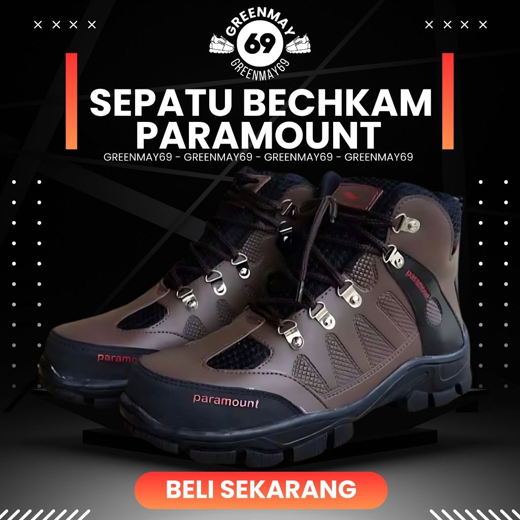 HOT DEALS SEPATU HIKING OLAHRAGA - SEPATU BECKHAM - SEPATU PARAMOUNT - PARAMOUNT BECKHAM - SEPATU