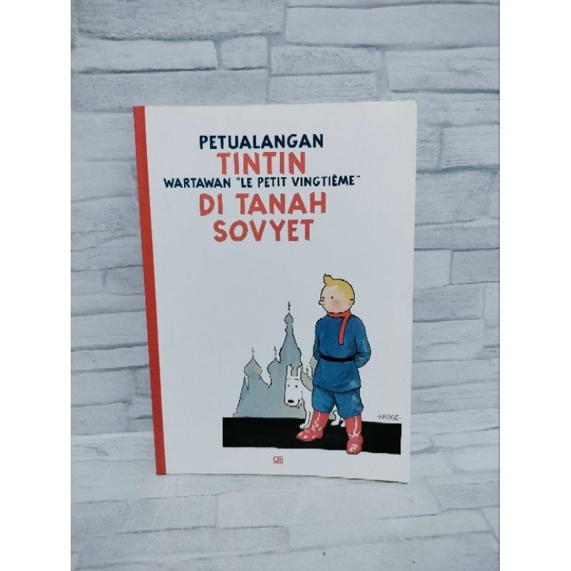 Komik Petualangan Tintin di Tanah Sovyet (ukuran kecil)