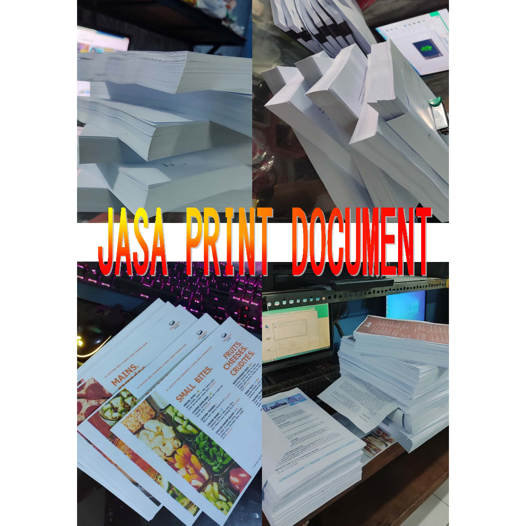 

Jasa laminating dan print warna bebas A5 A4 papan nama katalog dll