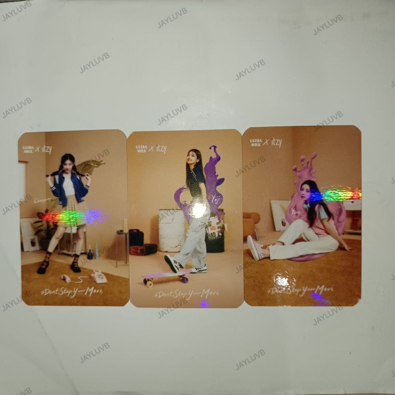 PHOTOCARD ITZY ULTRAMILK / PC ITZY