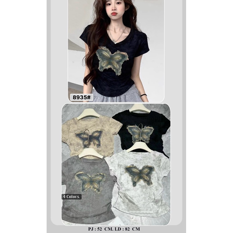 kaos import strech bagus
