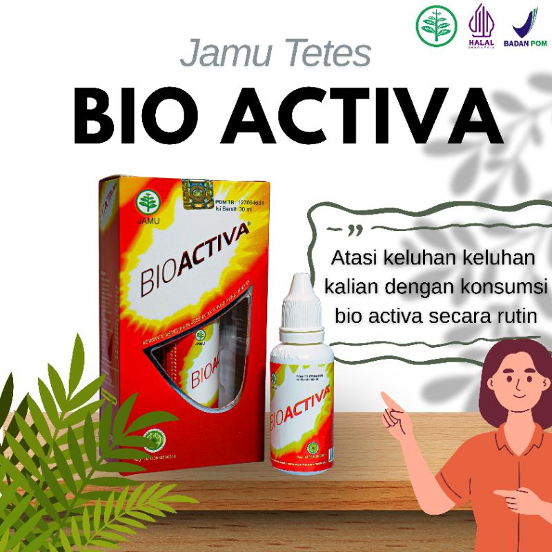 

Bio Activa || Jamu Tetes