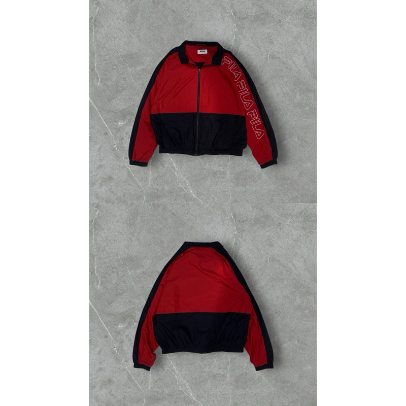 Fila Windbreaker Colourblock Vintage 2 Tone Colourway