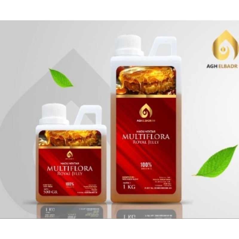 

Agh Madu multyflora royal jelly 1kg /madu multyflora royal jelly full nektar