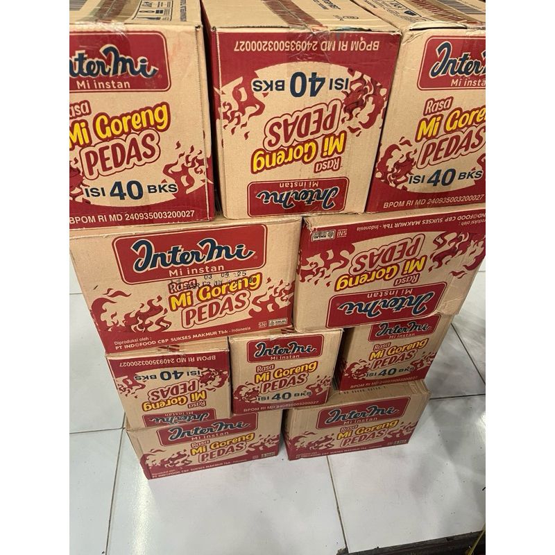 

Intermie pedas 1dus isi 40pcs / Intermie pedas 1 dus murah