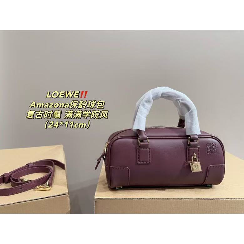 Original LOEWE Amazona Bowling Bag Handbag