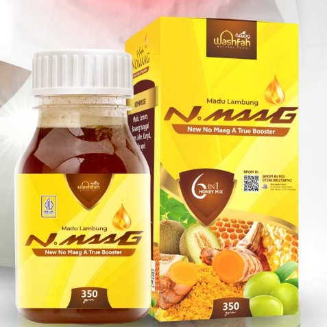 Madu Lambung No Maag Madu Sehat Lambung 350 Gram Washfah Herbal Madu Maag Asam  Lambung