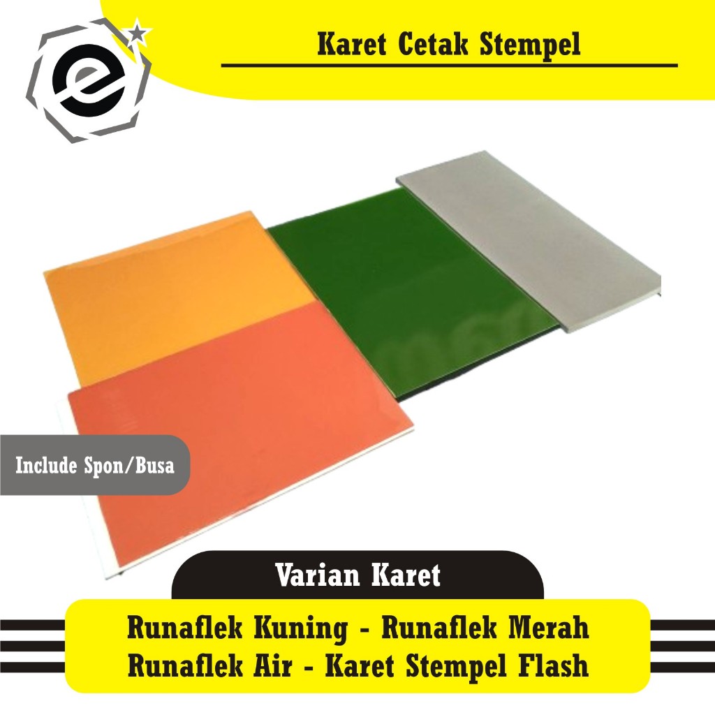 

Karet Stempel Cetak Premium Import Quality