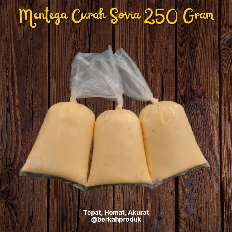 

Mentega Curah Krim Sovia 250 Gram