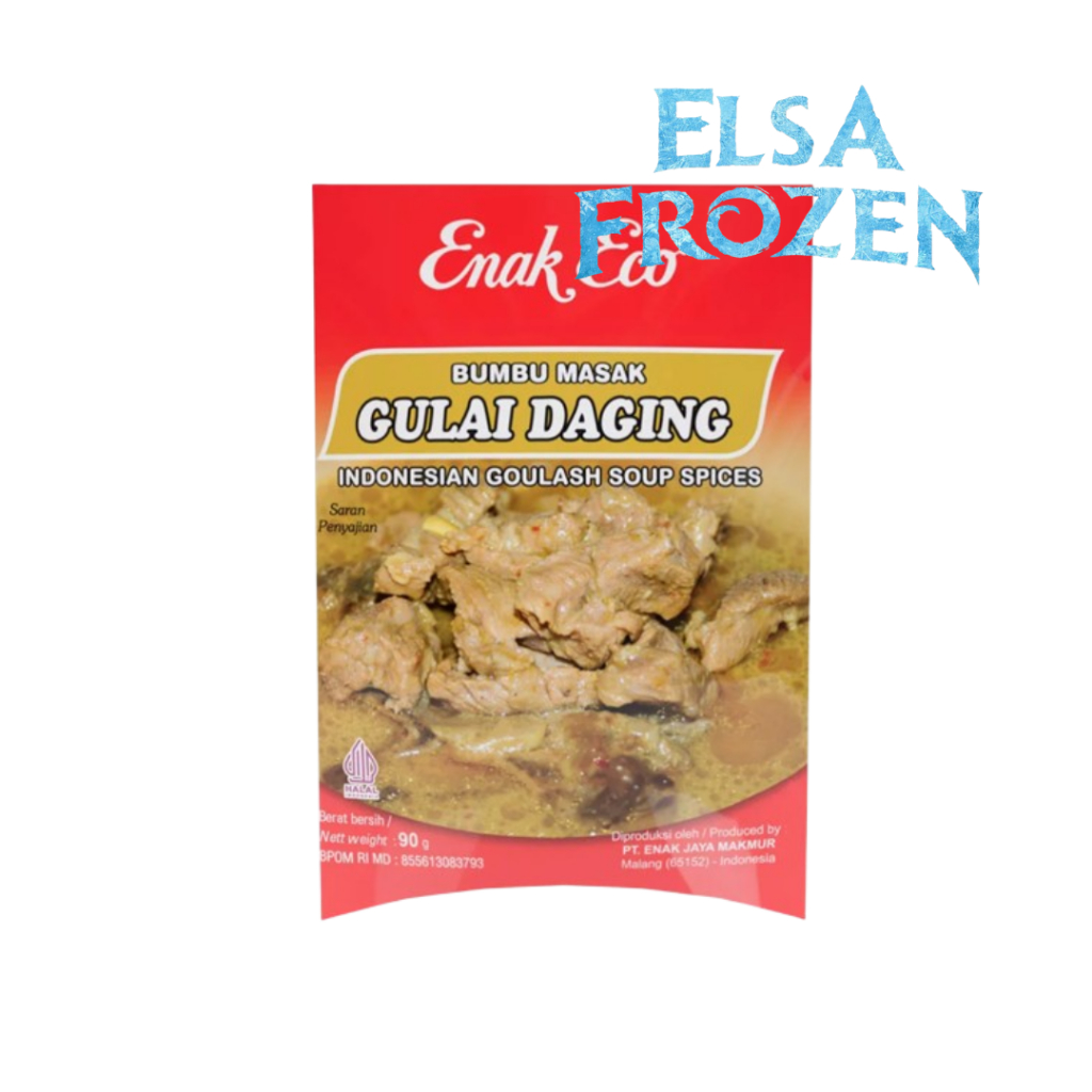 

ENAK ECO BUMBU MASAK GULAI DAGING 90GR/ BUMBU INSTAN