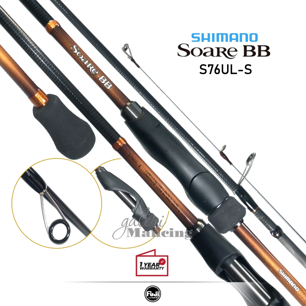 Joran UL SHIMANO SOARE BB | Fuji Alconite Guides | Ultra Light Casting |