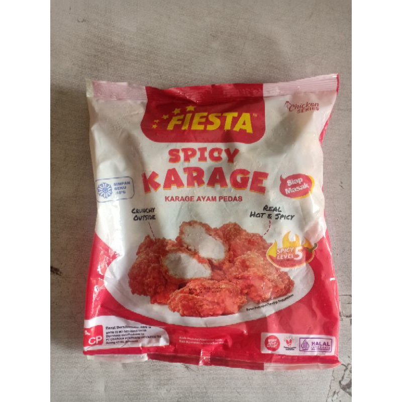 

Fiesta Karage 400gram spicy