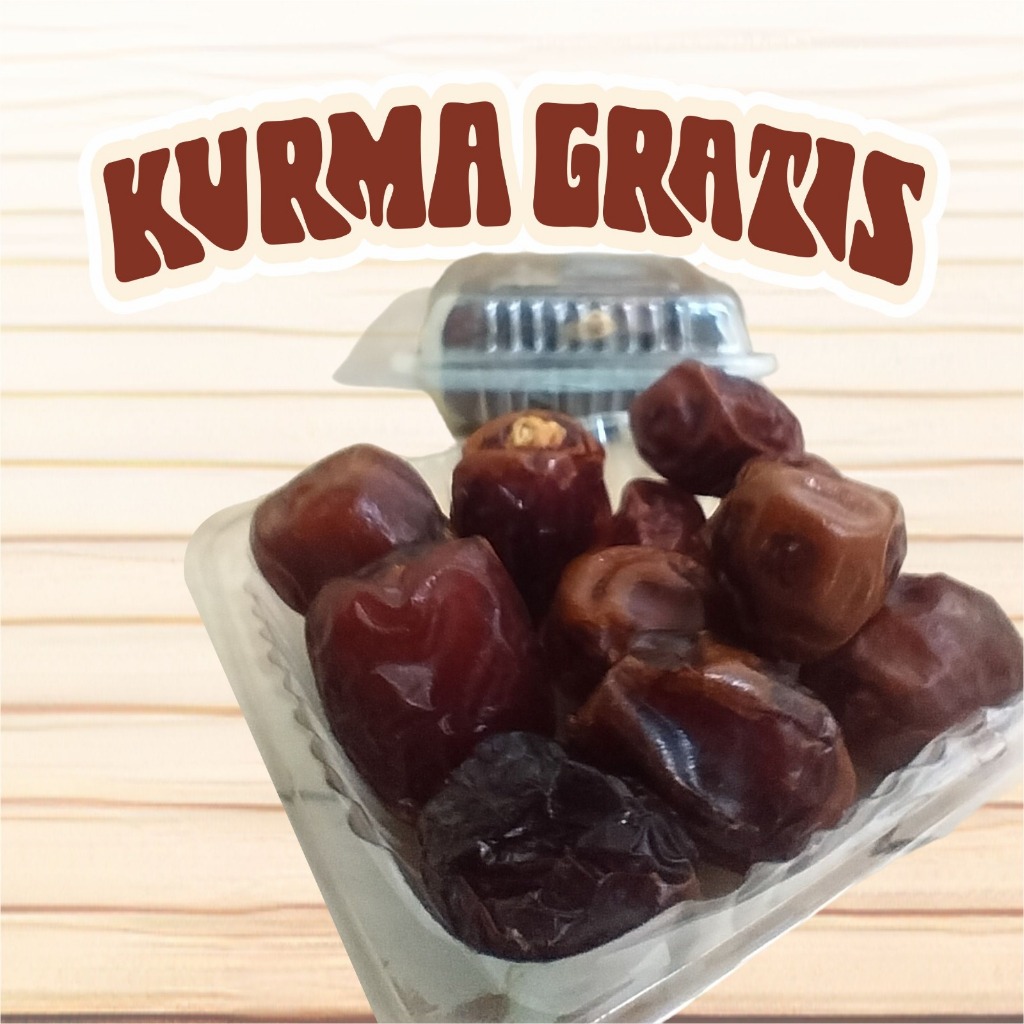

kurma date crown original gratis kurma enak empuk lezat