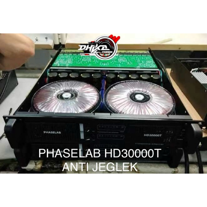 POWER PHASELAB CLASS TD BARU HD30000T DOUBLE TRAFO / POWER PHASELAB HD 30000T CLASS TD DOUBLE TRAFO 