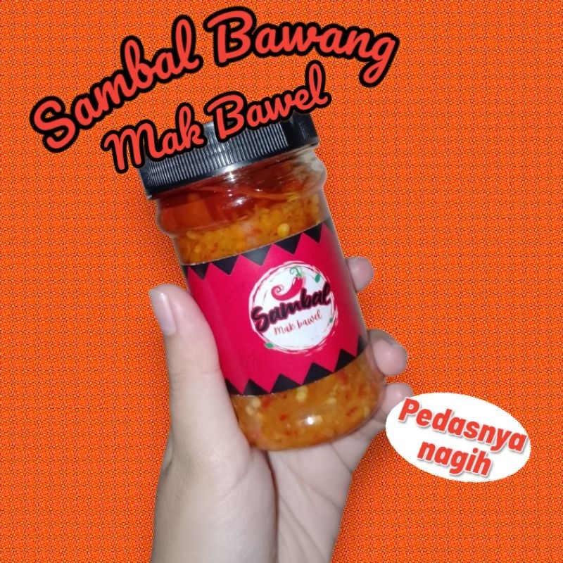 

BEST SELLER ! Sambal Bawang Mak Bawel 150gr