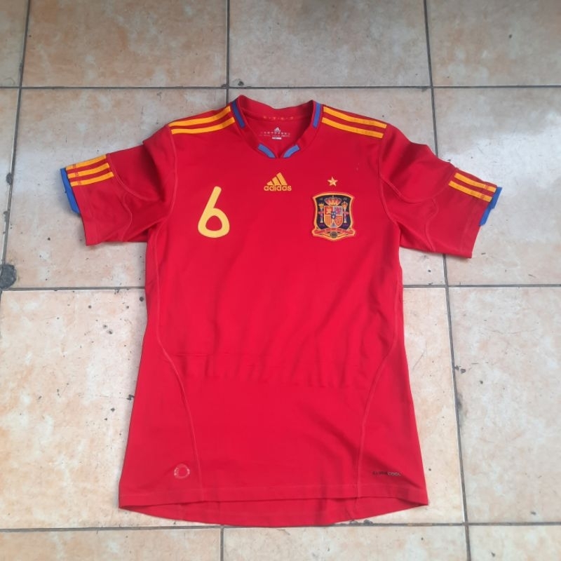 Jersey Timnas Spanyol Home 2010 INIESTA ORIGINAL