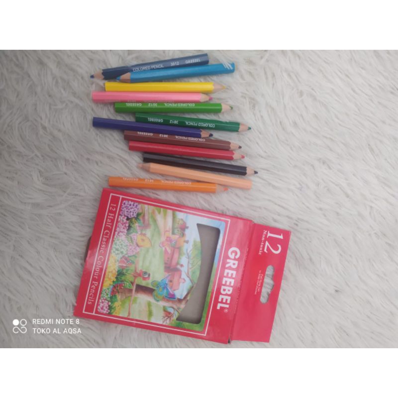 

Pensil Warna Greebel isi 12 warna