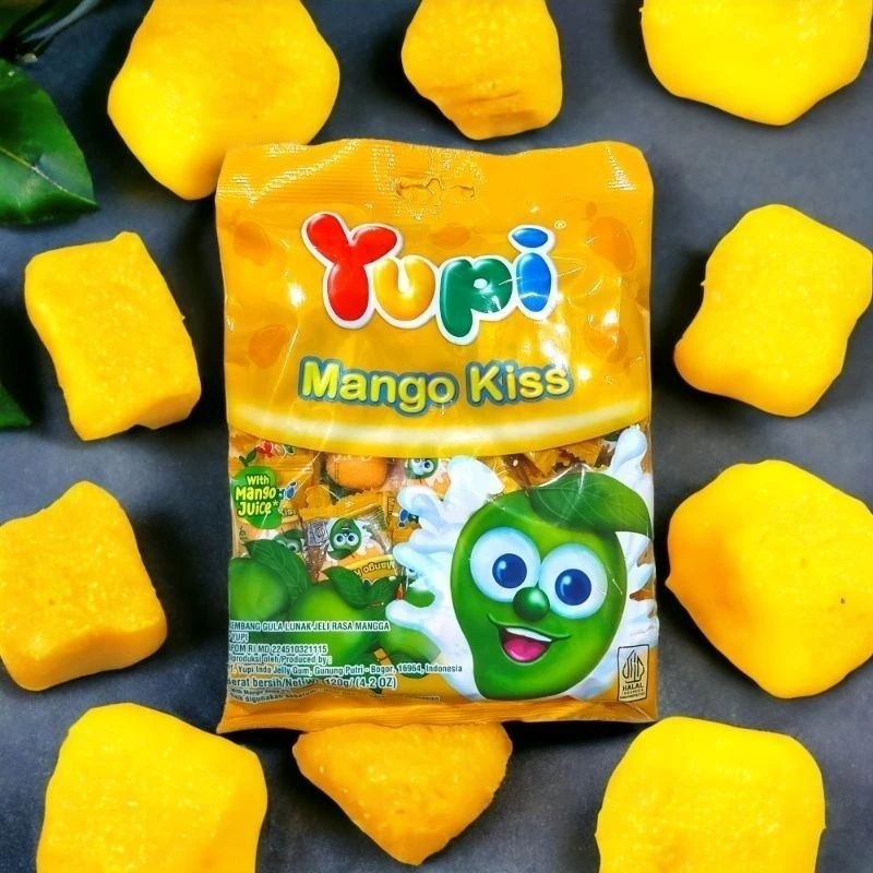 

YUPI MANGO KISS 120 GRAM