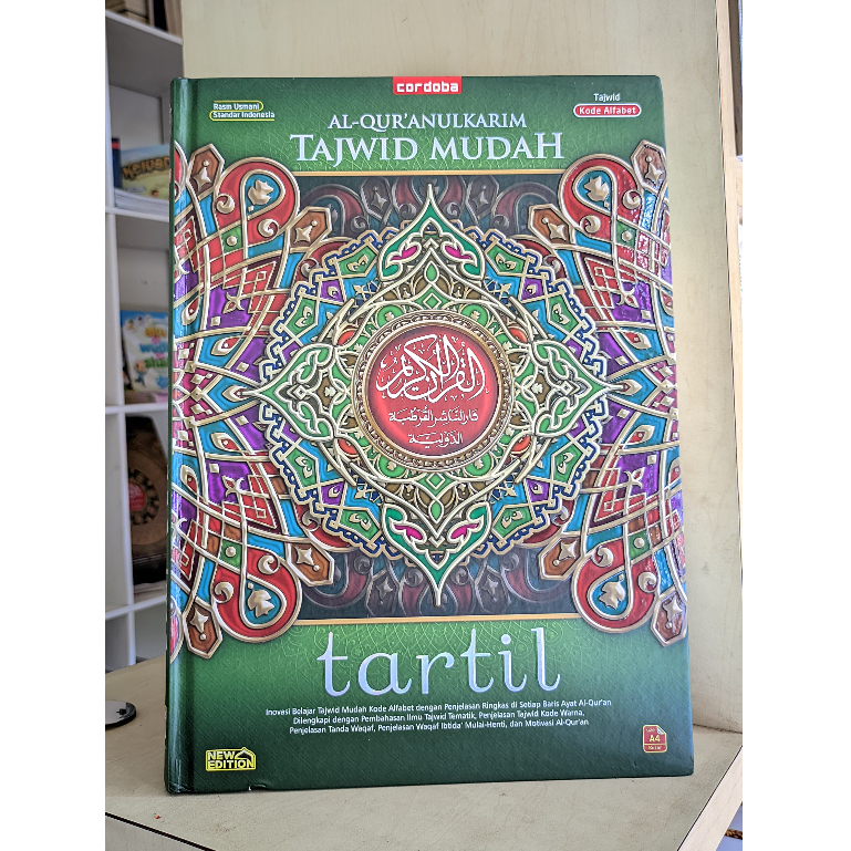 AL QURAN TAJWID AL QURAN BESAR PEMULA QURAN TARTIL A4 BESAR ORIGINAL