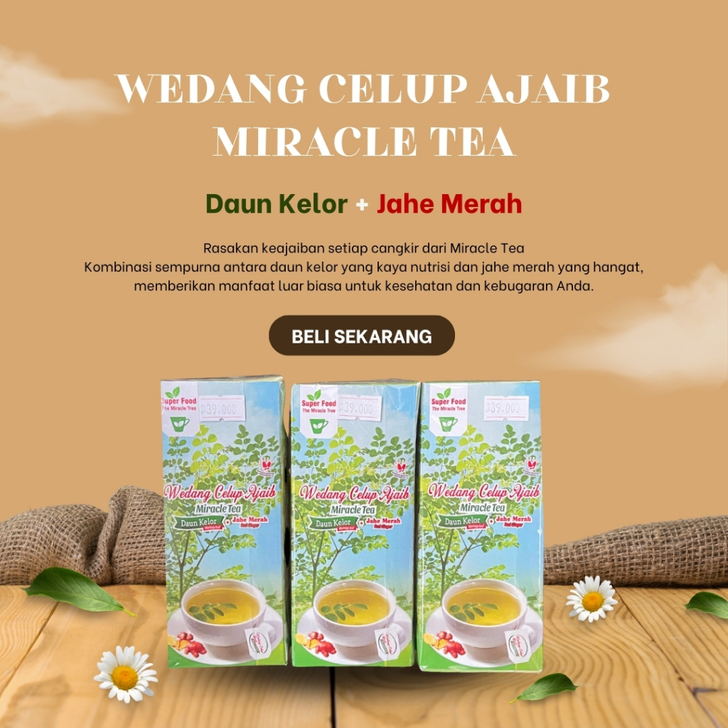

Miracle Tea Wedang Celup Ajaib