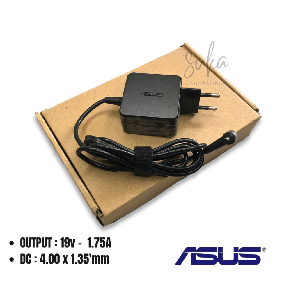 Charger Casan Laptop Asus VivoBook X201E X202E Q200E F201E ASUS S200E X200CA X200 Series Original / 