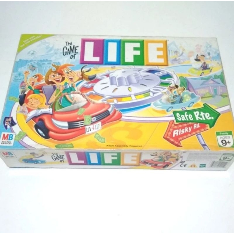 MB milton Bradley hasbro the game of life board games
