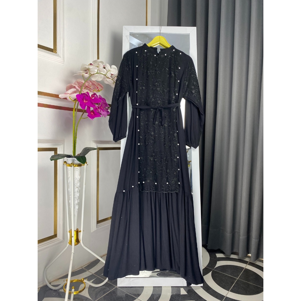 GAMIS YUMNA BORKAT MUTIARA RAYON TWILL